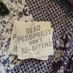 Decorative Coasters with Bold Statement